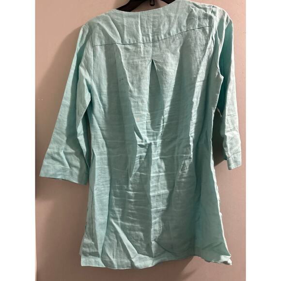 🔴Malvin Hamburg-Germany Tunic in turquoise size Medium‎ - Picture 7 of 7